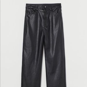 H&M Faux Leather Pants (Melina Dupe)